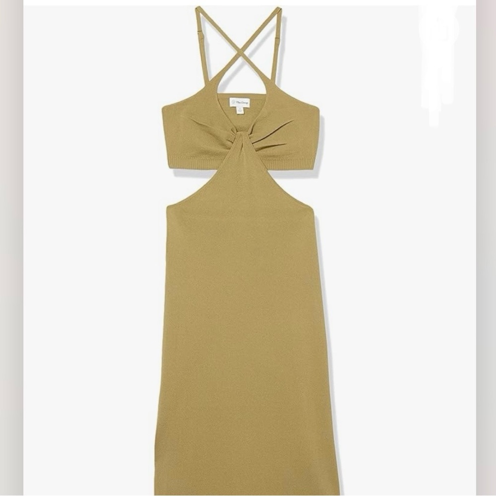 Zuri Fitted Cutout One-Shoulder Maxi Sweater Dress